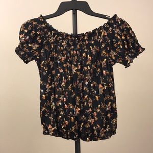 Off the shoulder shirt